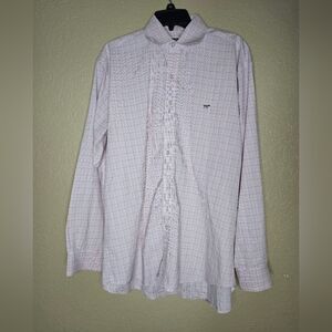 Southern‎ Point Co. Hadley Dress Shirt Plaid Long Sleeve Button Up Men Size L
